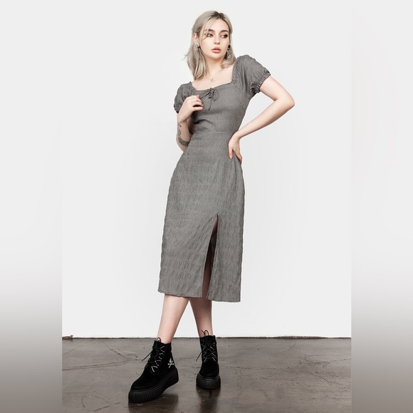 Disturbia Dresses & Skirts - Disturbia Elvina Lace Up Midi Dress UK 18 / US 14